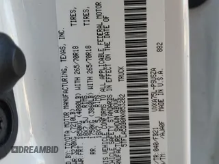 2022 Toyota Tundra 4WD SR5 with VIN 5TFLA5DB0NX053282, listed as a Copart auction lot 83997254 with 13,072 mi miles and Salvage Title. Bid and sale history available at carsss.com. Image 14.