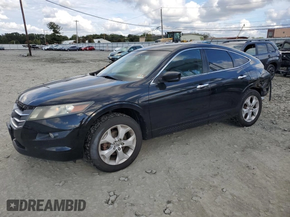 2012 Honda Crosstour EX-L with VIN 5J6TF2H54CL004329, listed as a Copart auction lot 72862224 with 166,847 mi miles and Salvage Title. Bid and sale history available at carsss.com. Image 1.