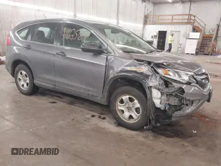 2016 Honda CR-V LX with VIN 5J6RM4H36GL104593, listed as a IAAI auction lot 41625618 with 135,780 mi miles. Bid and sale history available at carsss.com. Image 1.