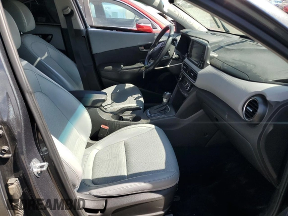 2020 Hyundai Kona Ultimate with VIN KM8K53A59LU485852, listed as a Copart auction lot 52358055 with 53,777 mi miles and Salvage Title. Bid and sale history available at carsss.com. Image 7.