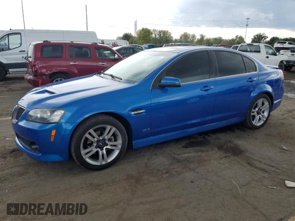 2009 Pontiac G8 with VIN 6G2ER57709L161074, listed as a Copart auction lot 72971984 with 94,707 mi miles and Clean Title. Bid and sale history available at DreamBid. Image 1.