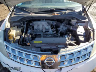 2007 Nissan Murano S with VIN JN8AZ08W07W642118, listed as a Copart auction lot 46536495 with 105,939 mi miles and Salvage Title. Bid and sale history available at carsss.com. Image 12.