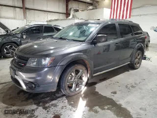 2015 Dodge Journey Crossroad with VIN 3C4PDCGB8FT670001, listed as a Copart auction lot 44953785 with 160,870 mi miles and Salvage Title. Bid and sale history available at carsss.com. Image 1.