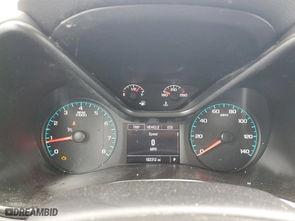2021 Chevrolet Colorado 4WD Work Truck with VIN 1GCGTBEN1M1187433, listed as a Copart auction lot 49524175 with 192,312 mi miles and Salvage Title. Bid and sale history available at carsss.com. Image 9.
