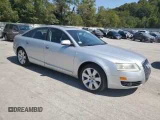 2006 Audi A6 with VIN WAUDG74F16N042092, listed as a Copart auction lot 70844864 with 188,745 mi miles and Salvage Title. Bid and sale history available at carsss.com. Image 4.