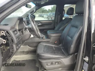 2021 Chevrolet Tahoe LS with VIN 1GNSCMKD4MR299752, listed as a Copart auction lot 50038445 with 69,349 mi miles and Salvage title. Bid and sale history available at DreamBid. Image 7.