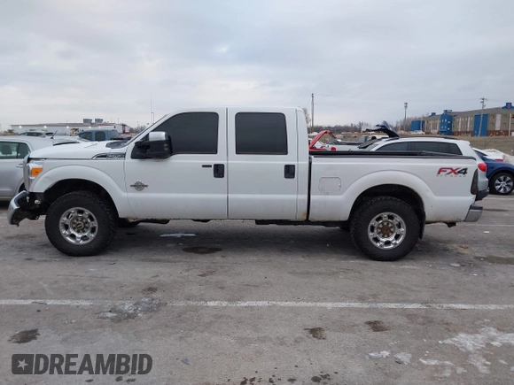 2014 Ford Super Duty F-250 SRW XL with VIN 1FT7W2BT7EEB57728, listed as a IAAI auction lot 41398017 with 249,771 mi miles. Bid and sale history available at carsss.com. Image 14.