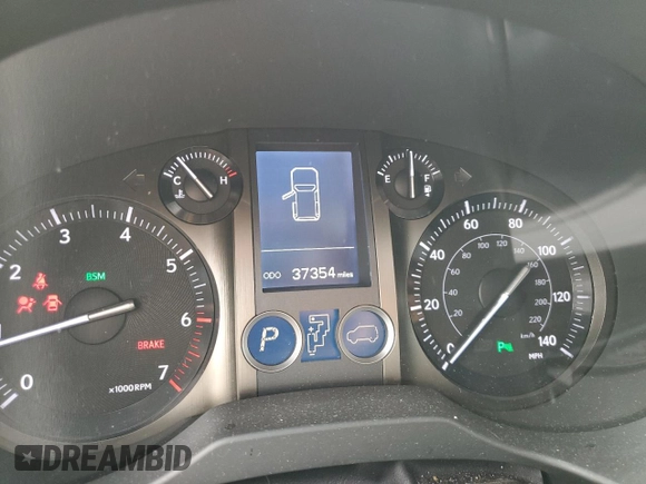 2017 Lexus GX with VIN JTJBM7FX9H5173179, listed as a Copart auction lot 41136473 with 37,354 mi miles. Bid and sale history available at carsss.com. Image 9.