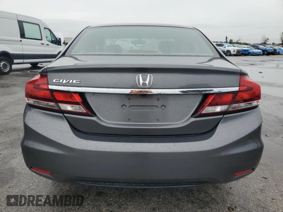 2013 Honda Civic LX z VIN 2HGFB2F50DH509088, wystawiony jako Copart lot #59660625 z przebiegiem 292 774 mil mil oraz Szkoda całkowita • Salvage title. Historia ofert i sprzedaży dostępna na DreamBid. Obrazek 6.