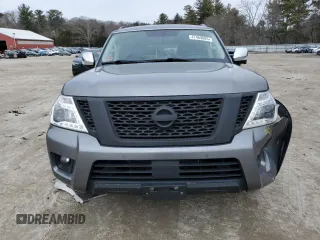 2020 Nissan Armada SL with VIN JN8AY2NC8L9616156, listed as a Copart auction lot 47469885 with 118,662 mi miles and Salvage Title. Bid and sale history available at carsss.com. Image 5.