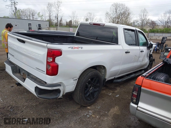 2023 Chevrolet Silverado 1500 Custom with VIN 1GCPDBEK1PZ188073, listed as a IAAI auction lot 42083332 with 75,613 mi miles and . Bid and sale history available at DreamBid. Image 4.
