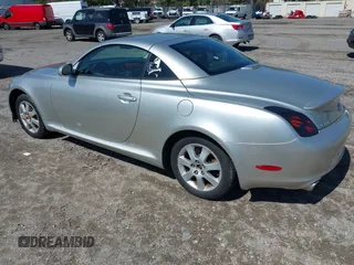 2005 Lexus SC 430 z VIN JTHFN48Y450071558, wystawiony jako IAAI lot #41939636 z przebiegiem 158 402 mil mil oraz . Historia ofert i sprzedaży dostępna na DreamBid. Obrazek 3.