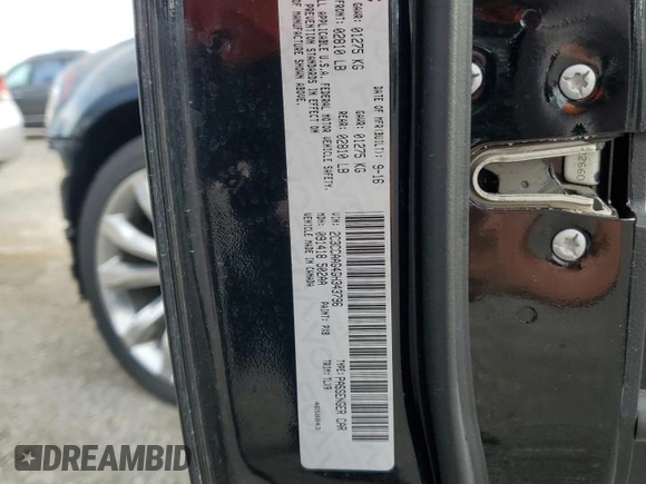 2016 Chrysler 300 Anniversary Edition with VIN 2C3CCAAG4GH343796, listed as a Copart auction lot 47075805 with 58,673 mi miles and Salvage Title. Bid and sale history available at DreamBid. Image 13.