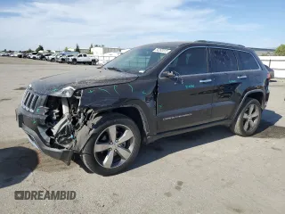 2016 Jeep Grand Cherokee Limited 75th Anniversary with VIN 1C4RJEBG2GC313796, listed as a Copart auction lot 54263515 with 121,527 mi miles and Salvage title. Bid and sale history available at DreamBid. Image 1.