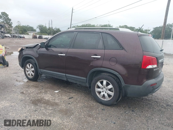 2011 Kia Sorento LX with VIN 5XYKT3A13BG094591, listed as a IAAI auction lot 41986727 with 237,681 mi miles. Bid and sale history available at carsss.com. Image 3.