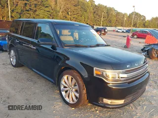 2016 Ford Flex Limited w/EcoBoost with VIN 2FMHK6DT1GBA22923, listed as a IAAI auction lot 40186625 with 135,770 mi miles. Bid and sale history available at carsss.com. Image 1.