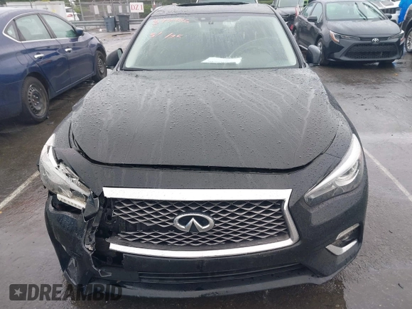 2020 Infiniti Q50 Luxe with VIN JN1EV7AP3LM207722, listed as a IAAI auction lot 42365046 with 94,738 mi miles and . Bid and sale history available at DreamBid. Image 10.