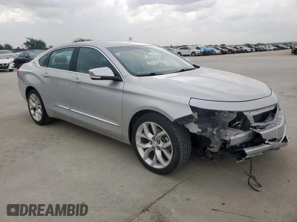 2018 Chevrolet Impala Premier with VIN 2G1125S35J9139463, listed as a Copart auction lot 63001745 with 70,248 mi miles and Salvage title. Bid and sale history available at DreamBid. Image 4.