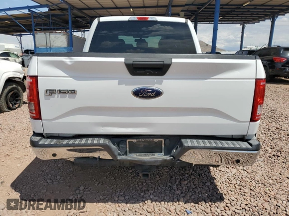 2017 Ford F-150 XL с VIN 1FTEW1C84HFA35547, выставлен на аукционе Copart как лот 55910955 с пробегом 160 954 миль миль и Списание • Salvage title. История ставок и продаж доступна на DreamBid. Изображение 6.