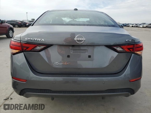 2024 Nissan Sentra SV with VIN 3N1AB8CV5RY284574, listed as a Copart auction lot 48289415 with 97,883 mi miles and Salvage Title. Bid and sale history available at carsss.com. Image 6.