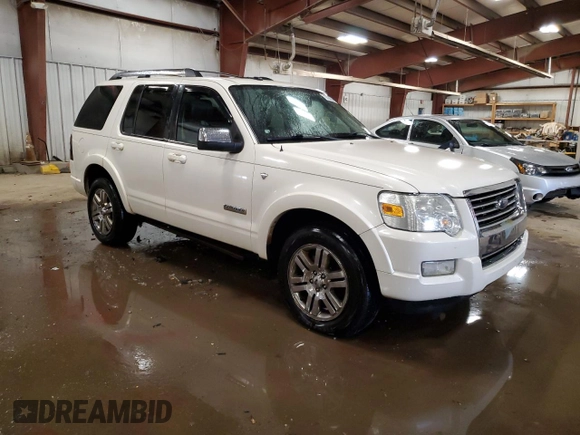 2008 Ford Explorer Limited with VIN 1FMEU75848UB02466, listed as a Copart auction lot 72256384 with 257,695 mi miles and Clean title. Bid and sale history available at DreamBid. Image 4.
