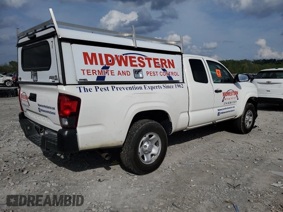 2021 Toyota Tacoma SR with VIN 3TYRX5GN8MT023776, listed as a Copart auction lot 52783755 with Not provided miles and Salvage title. Bid and sale history available at DreamBid. Image 3.