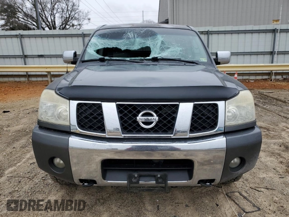 2005 Nissan Titan SE with VIN 1N6BA07B35N553844, listed as a Copart auction lot 45569885 with 156,912 mi miles and Salvage Title. Bid and sale history available at DreamBid. Image 5.
