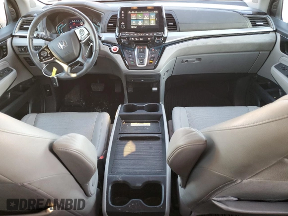 2019 Honda Odyssey Elite with VIN 5FNRL6H93KB114051, listed as a Copart auction lot 41636175 with 86,853 mi miles and Salvage Title. Bid and sale history available at DreamBid. Image 8.