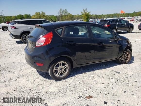 2017 Ford Fiesta SE with VIN 3FADP4EJ5HM101913, listed as a Copart auction lot 50064185 with 105,843 mi miles and Salvage Title. Bid and sale history available at carsss.com. Image 3.