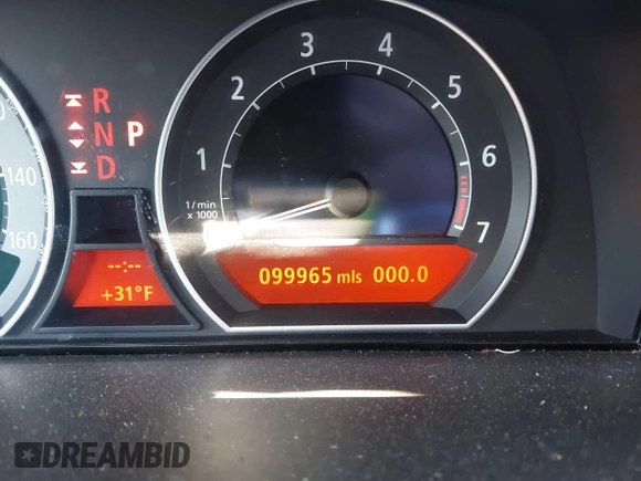2007 BMW 7 Series 750Li with VIN WBAHN83517DT65412, listed as a IAAI auction lot 41400220 with 99,965 mi miles. Bid and sale history available at carsss.com. Image 7.