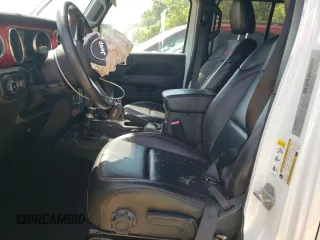 2018 Jeep Wrangler Unlimited Rubicon with VIN 1C4HJXFG2JW244664, listed as a Copart auction lot 52987455 with 40,463 mi miles and Salvage title. Bid and sale history available at DreamBid. Image 7.