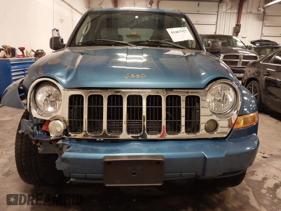 2006 Jeep Liberty Limited with VIN 1J4GL58K76W196950, listed as a IAAI auction lot 41467927 with 125,649 mi miles. Bid and sale history available at carsss.com. Image 6.