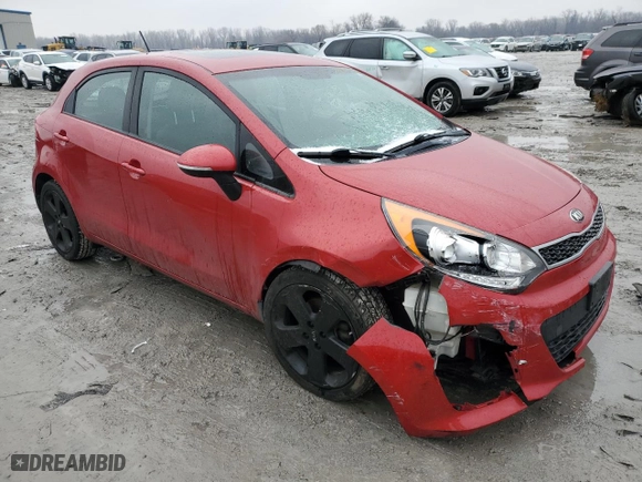 2016 Kia Rio EX with VIN KNADN5A31G6687860, listed as a Copart auction lot 44913155 with 54,038 mi miles and Salvage Title. Bid and sale history available at carsss.com. Image 4.