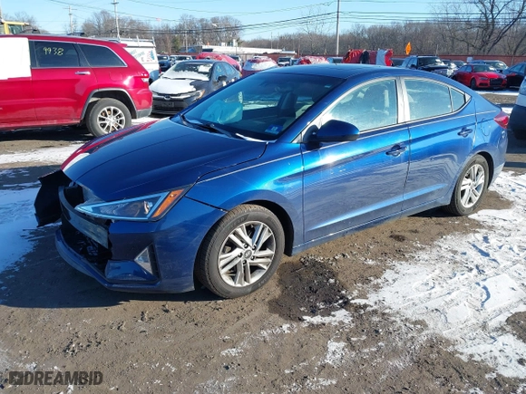 2020 Hyundai Elantra SEL with VIN 5NPD84LF7LH587645, listed as a IAAI auction lot 41632526 with 62,914 mi miles. Bid and sale history available at carsss.com. Image 20.