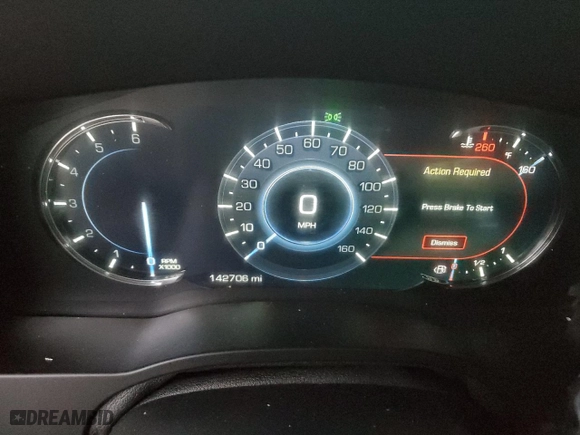 2017 Cadillac Escalade Platinum with VIN 1GYS4DKJ8HR191808, listed as a Copart auction lot 83920484 with 142,706 mi miles and Salvage Title. Bid and sale history available at carsss.com. Image 9.