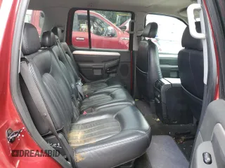 2004 Mercury Mountaineer Convenience with VIN 4M2ZU86KX4UJ06323, listed as a Copart auction lot 61662835 with 186,014 mi miles and Salvage title. Bid and sale history available at DreamBid. Image 11.