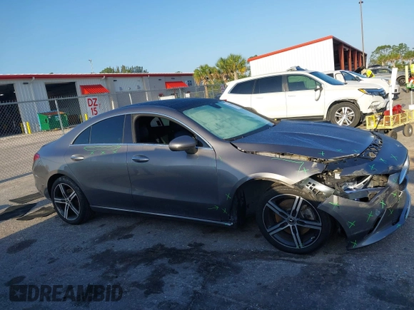 2023 Mercedes-Benz CLA 250 with VIN W1K5J4GB4PN382621, listed as a IAAI auction lot 41976006 with 37,176 mi miles and . Bid and sale history available at DreamBid. Image 13.