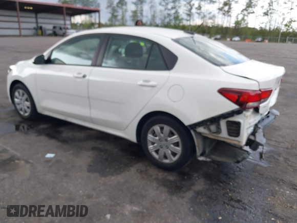 2021 Kia Rio LX with VIN 3KPA24AD0ME395186, listed as a IAAI auction lot 41865802 with 52,351 mi miles and . Bid and sale history available at DreamBid. Image 3.