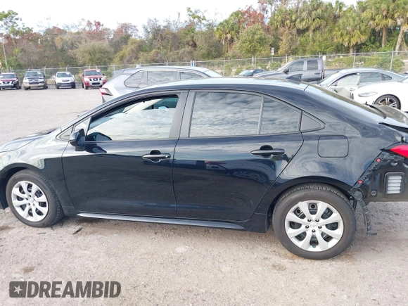 2024 Toyota Corolla LE with VIN 5YFB4MDE0RP133368, listed as a IAAI auction lot 41430223 with 12,475 mi miles and . Bid and sale history available at DreamBid. Image 14.