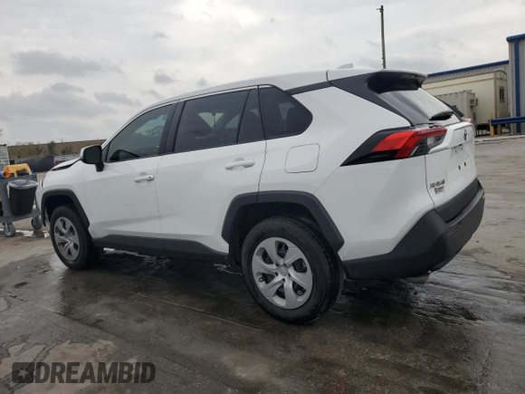 2024 Toyota RAV4 LE with VIN 2T3K1RFV0RC263340, listed as a Copart auction lot 47829455 with 55,101 mi miles and Salvage Title. Bid and sale history available at carsss.com. Image 2.