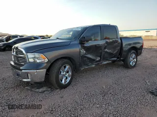 2019 Ram 1500 Big Horn z VIN 1C6RR6LT0KS548892, wystawiony jako Copart lot #58438045 z przebiegiem 53 876 mil mil oraz Szkoda całkowita • Salvage title. Historia ofert i sprzedaży dostępna na DreamBid. Obrazek 1.