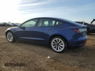 2023 Tesla Model 3 with VIN 5YJ3E1EA3PF448380, listed as a Copart auction lot 48623325 with 37,468 mi miles and Salvage Title. Bid and sale history available at DreamBid. Image 2.