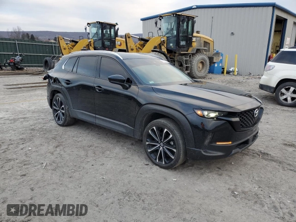 2023 Mazda CX-50 2.5 S Premium Plus Package with VIN 7MMVABEM8PN151725, listed as a Copart auction lot 45768785 with 41,054 mi miles and Salvage Title. Bid and sale history available at carsss.com. Image 4.