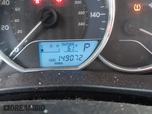 2015 Toyota Corolla L z VIN 5YFBURHE1FP269334, wystawiony jako IAAI lot #42188644 z przebiegiem 149 072 mil mil oraz . Historia ofert i sprzedaży dostępna na DreamBid. Obrazek 15.