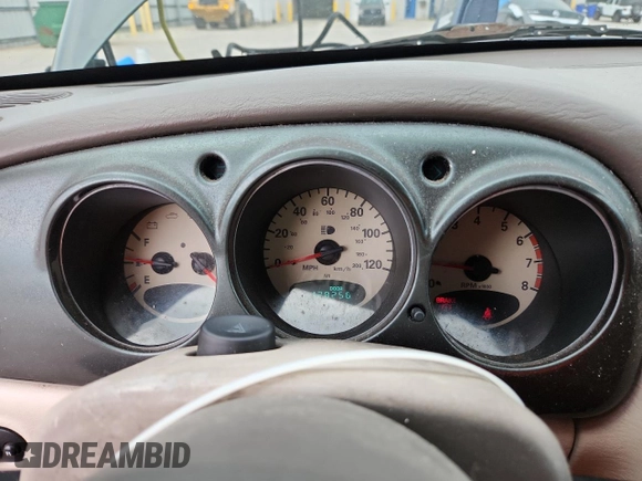 2003 Chrysler PT Cruiser with VIN 3C4FY48B23T556527, listed as a Copart auction lot 60886505 with 128,256 mi miles and Salvage title. Bid and sale history available at DreamBid. Image 9.