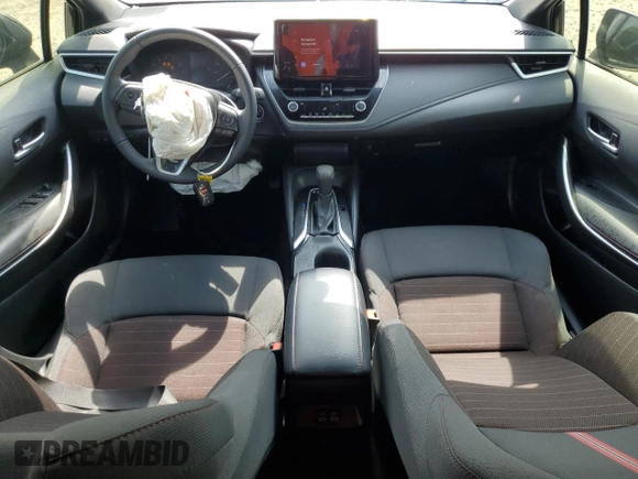 2024 Toyota Corolla SE with VIN JTDS4MCE6RJ106228, listed as a Copart auction lot 45608915 with 15,566 mi miles and Clean Title. Bid and sale history available at DreamBid. Image 8.