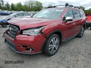 2021 Subaru Ascent Touring z VIN 4S4WMARD7M3450870, wystawiony jako Copart lot #57023935 z przebiegiem 28 836 mil mil oraz Szkoda całkowita • Salvage title. Historia ofert i sprzedaży dostępna na DreamBid. Obrazek 1.