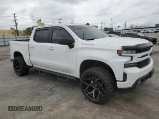 2020 Chevrolet Silverado 1500 RST with VIN 3GCPWDED8LG109144, listed as a Copart auction lot 51412704 with 65,534 mi miles and Clean Title. Bid and sale history available at DreamBid. Image 4.