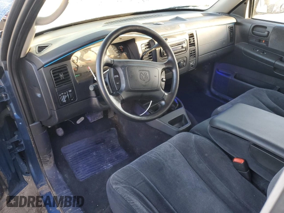 2004 Dodge Dakota Sport with VIN 1D7HG32N44S749232, listed as a Copart auction lot 43137825 with 84,672 mi miles and Salvage Title. Bid and sale history available at carsss.com. Image 8.