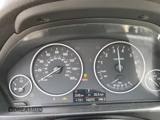 2013 BMW 3 Series 328i with VIN WBA3A5C54DF354201, listed as a Copart auction lot 57764245 with 142,275 mi miles and Salvage title. Bid and sale history available at DreamBid. Image 9.
